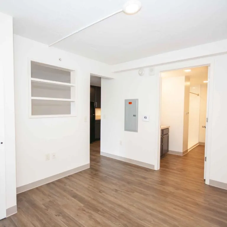 Residence living area at 10th and Juniper - Apartments in West Midtown Atlanta, GA