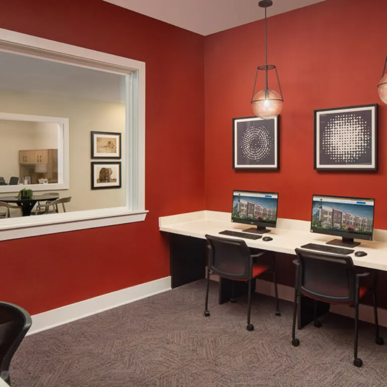 business center - Columbia Canopy at Grove Park apartments in Atlanta GA