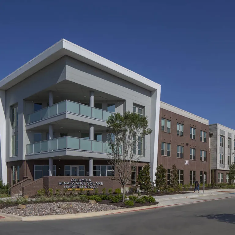 Columbia Renaissance Square senior residences in Fort Worth Texas