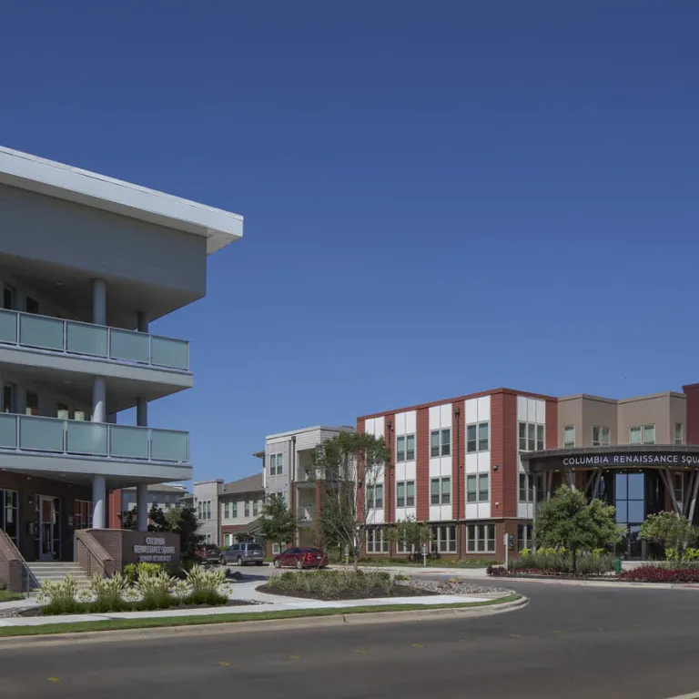 Columbia Renaissance Square apartments in Fort Worth Texas
